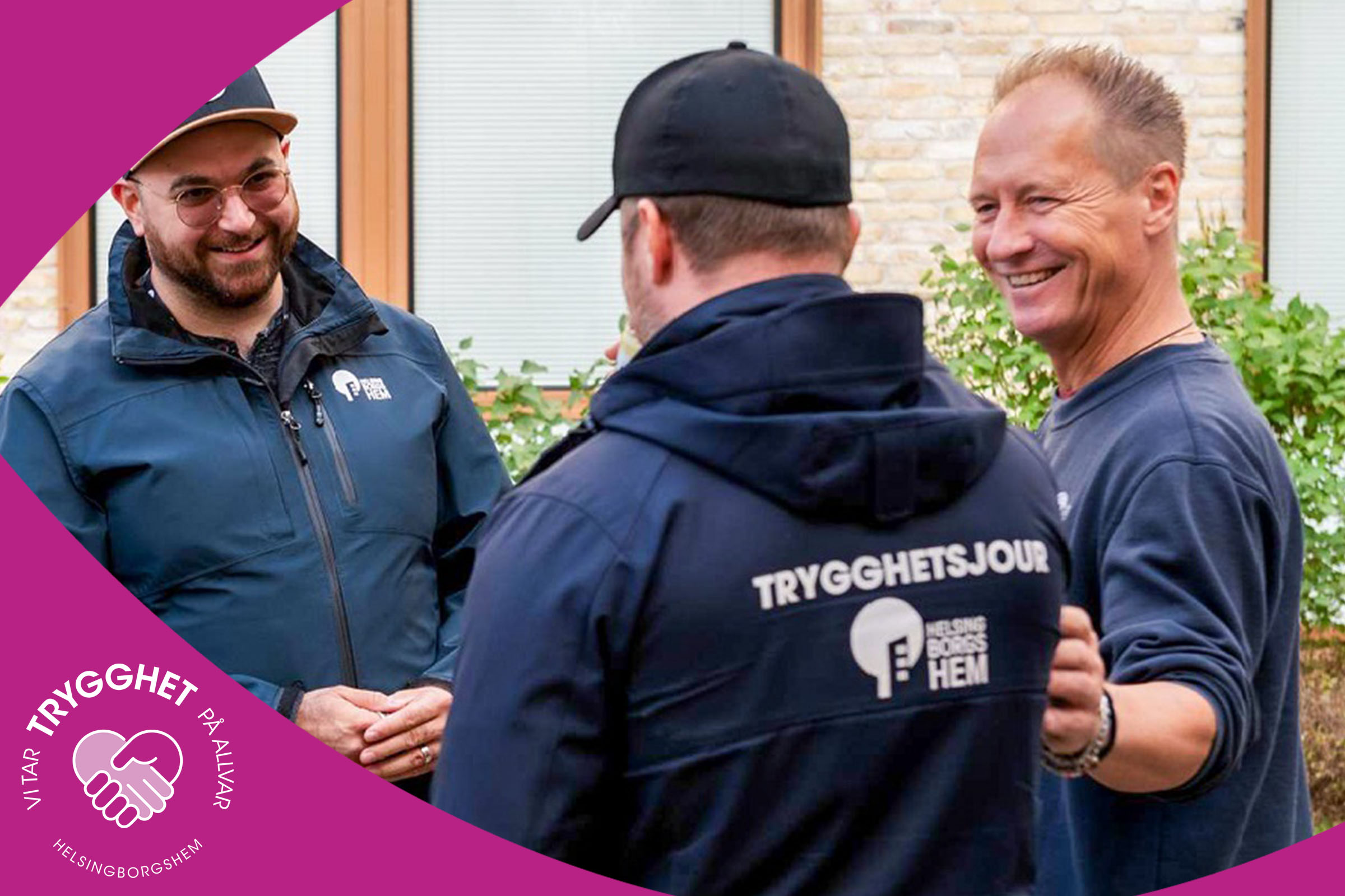 Bild på helsingborgshems personal och trygghetsjour