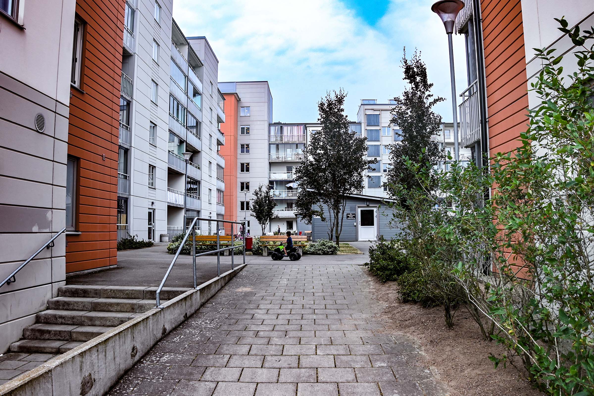 Bryggaregatans studenthem exteriör