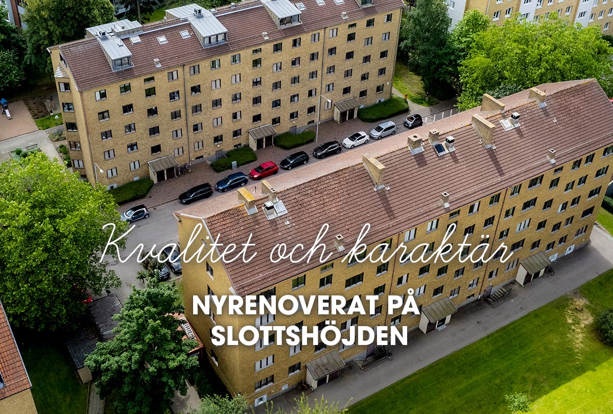 Slottshöjden Nyrenoverat Byggprojekt