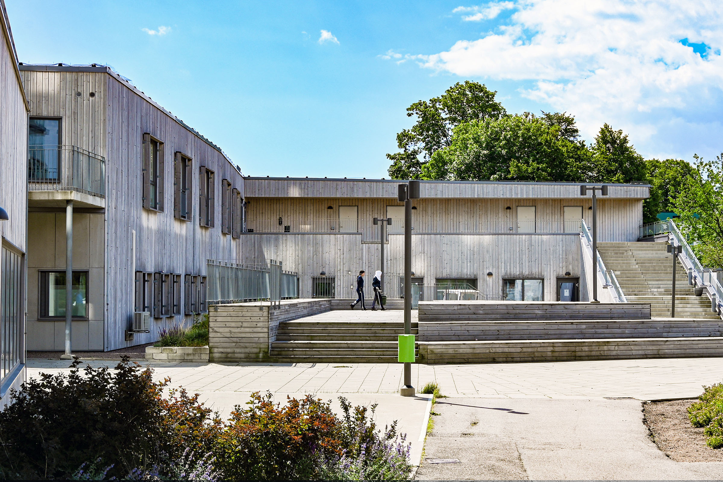 Närlundas studentboende exteriör