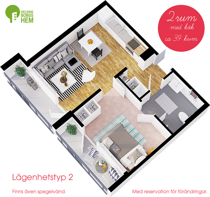 SällBo Lägenhetstyp 2
