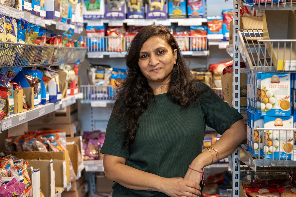 Ägare till matbutiken Indiska SpiceNord.
