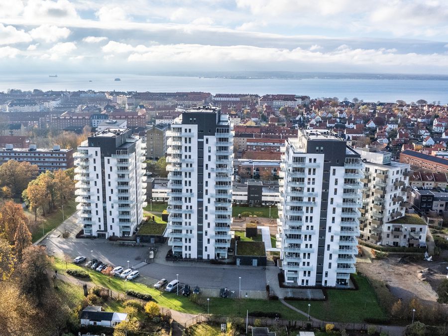 Tre fastigheterna som finns på Ringstorpshöjden