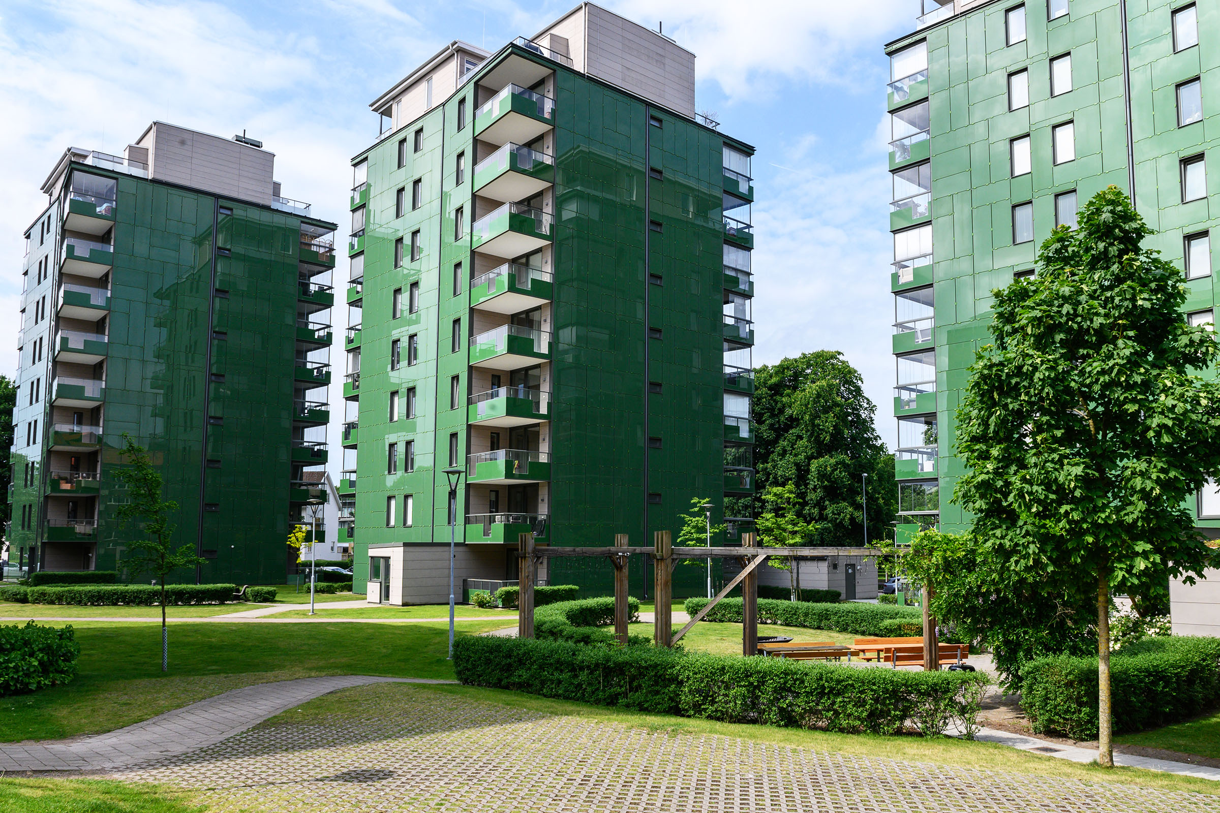 Slottshöjden - Parkhusen