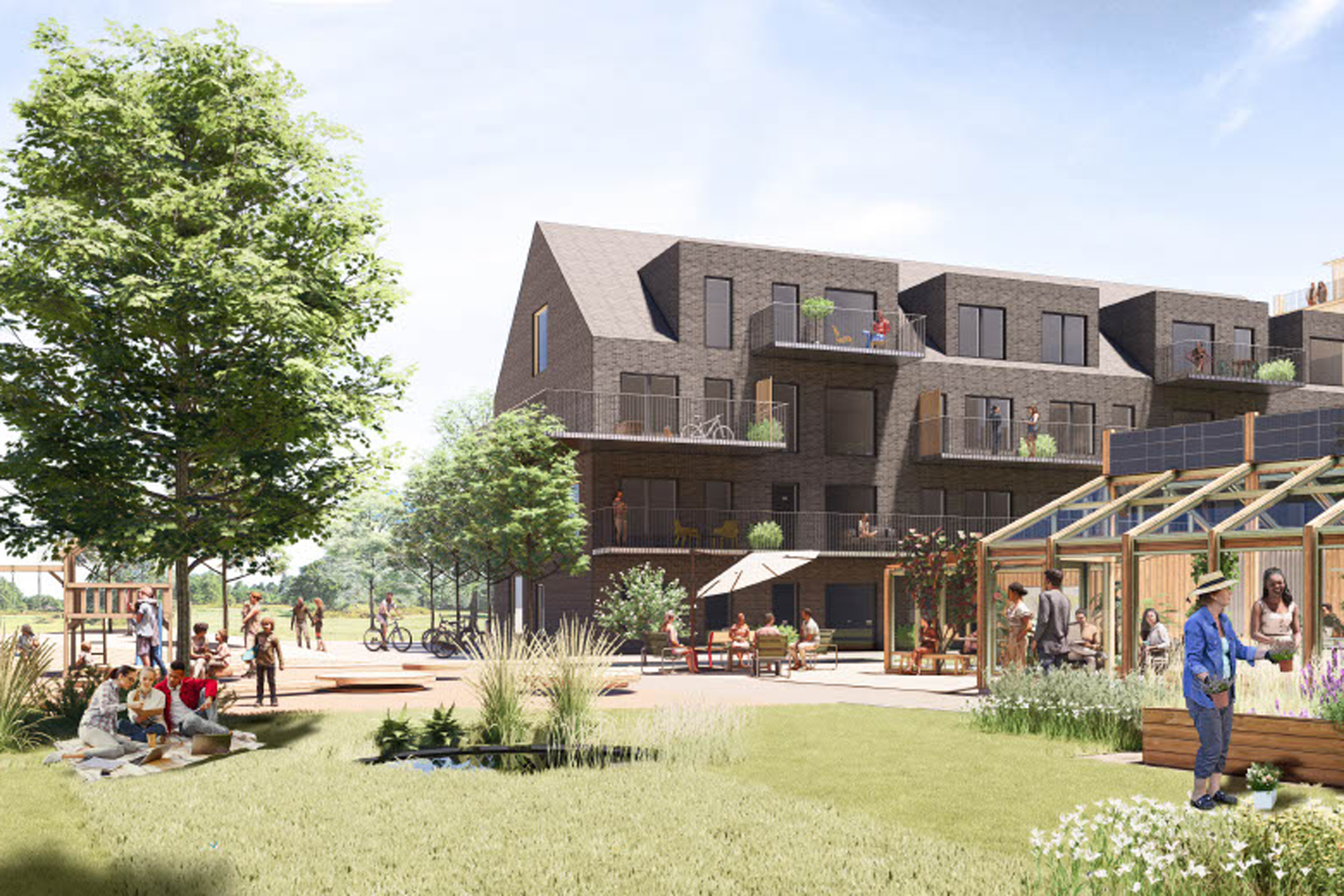 visionsskiss av BSK Arkitekter